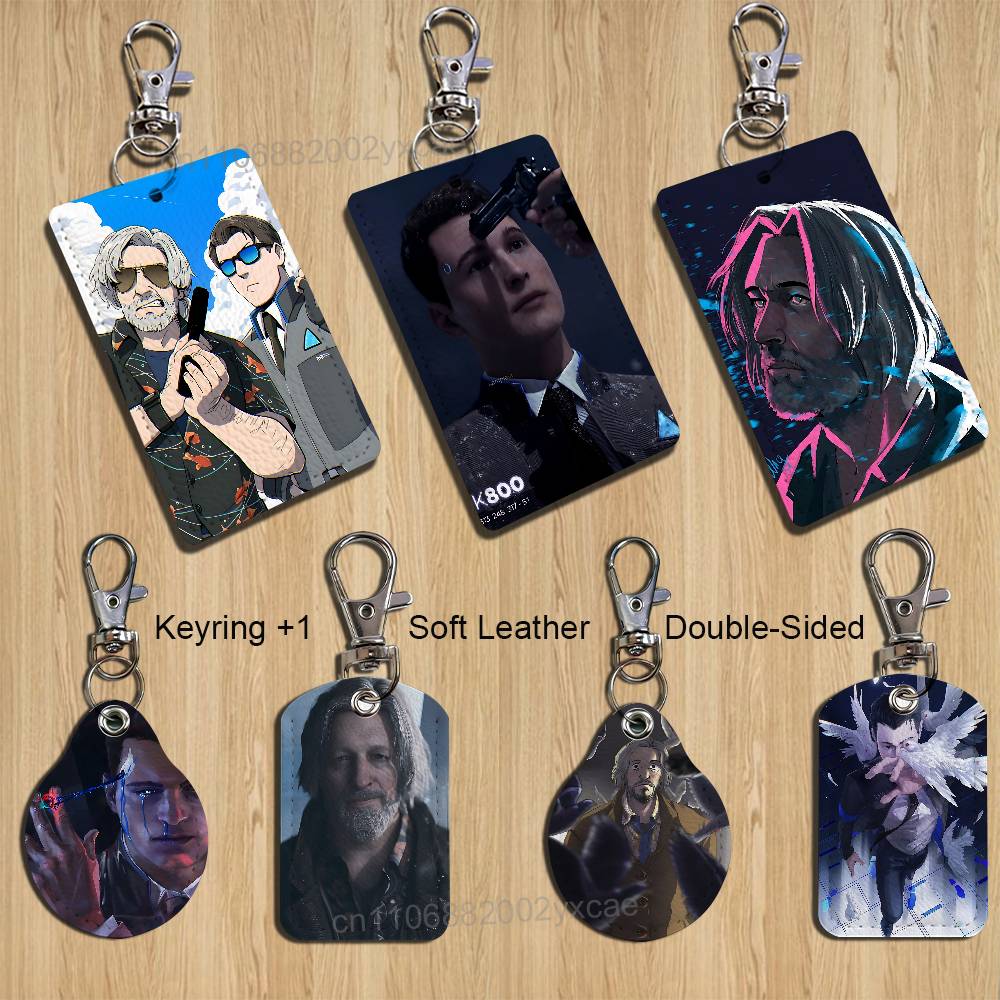 Wallets - DBH game Hank Anderson Detroit Keychain