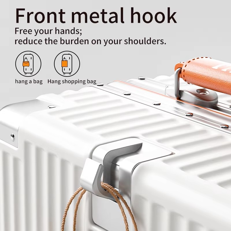 18inch Carry-on Suitcase with  - Aluminum Frame Carry On Luggage recension och pris