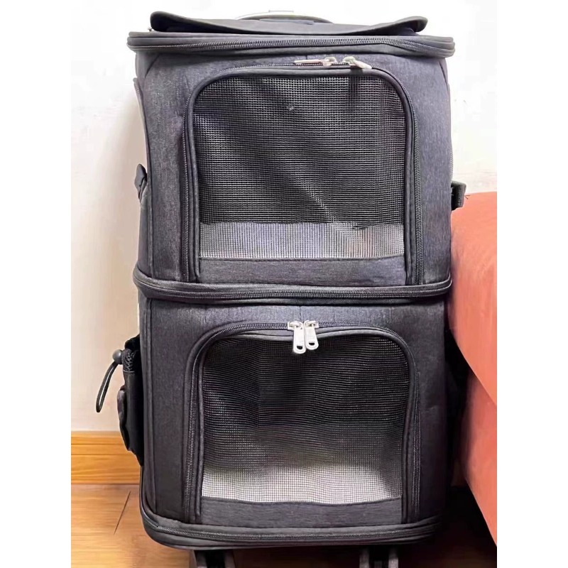 Hanbang Double Layer Pet Rolli - Foldable Rolling Luggage Bag recension och pris