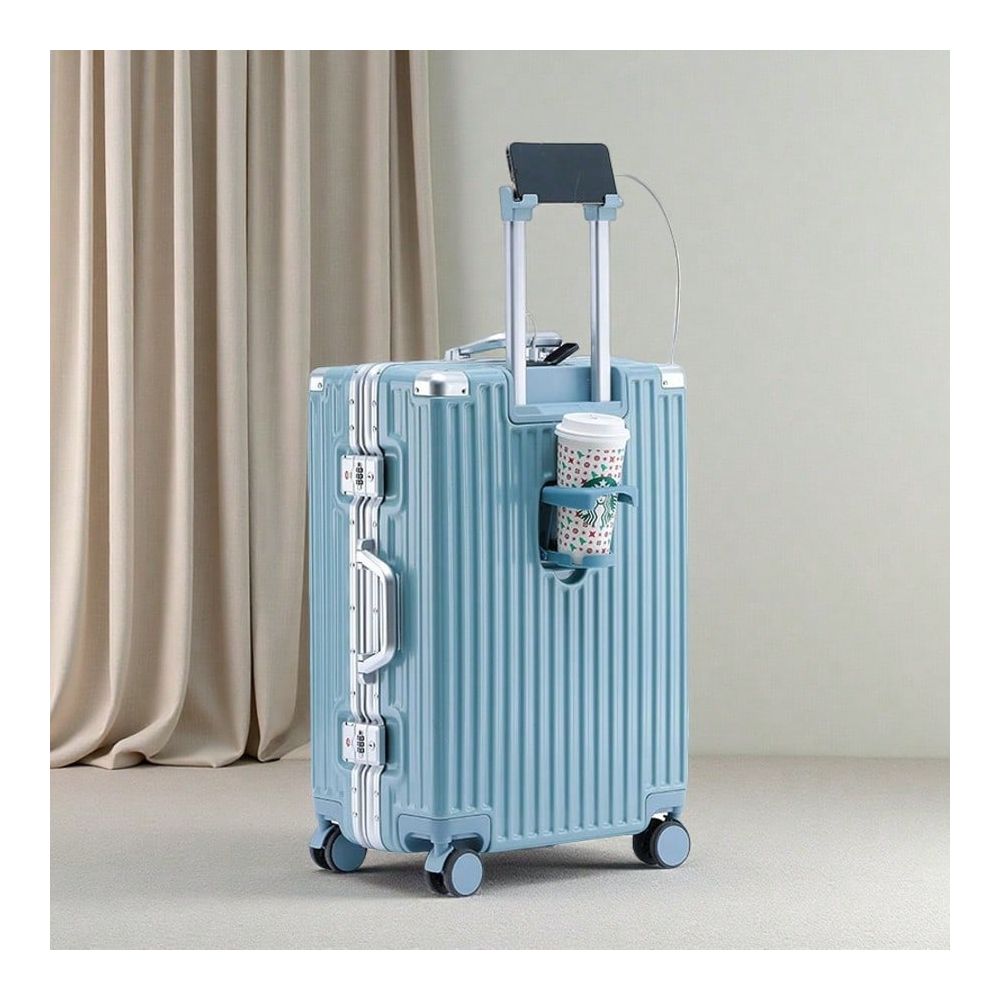 Set 20 24 Aluminum Frame Lugga - Aluminum Frame Carry On Luggage recension och pris