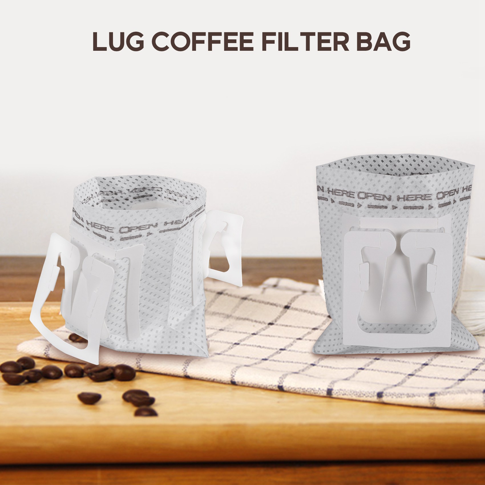 50Pcs / Pack Drip Coffee Filte - Travel Bags recension och pris