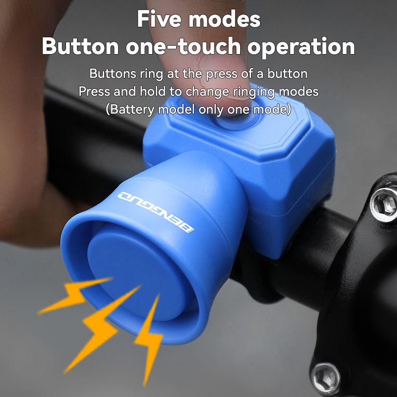 1pcs Electric Bike Horn 130db  - Kids Ride On Suitcase Scooter recension och pris