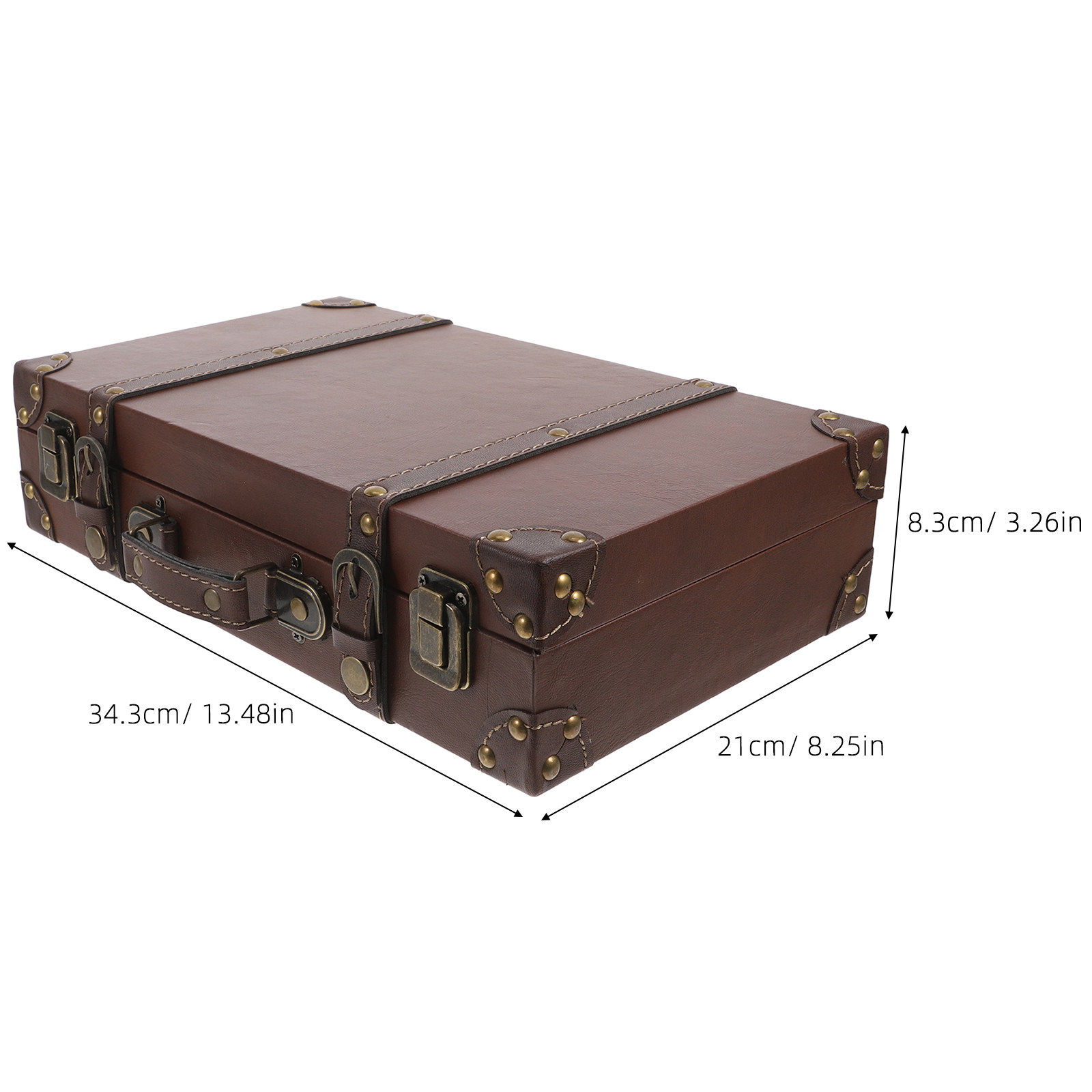 Retro Vintage Suitcase Trunk D - Retro Vintage Trunk Suitcase recension och pris