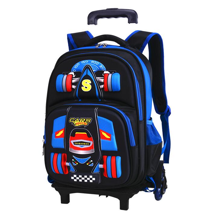 kids School Rolling backpack   - Foldable Rolling Luggage Bag recension och pris