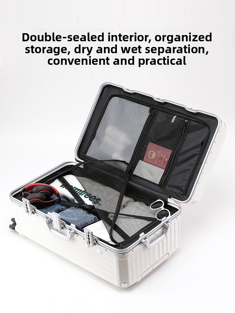 Aluminum Frame Luggage Suitcas - Aluminum Frame Carry On Luggage recension och pris