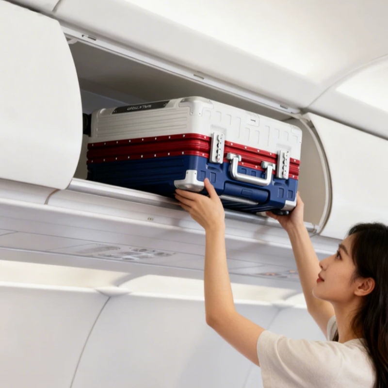 18inch Rolling Luggage Boardin - Aluminum Frame Carry On Luggage recension och pris