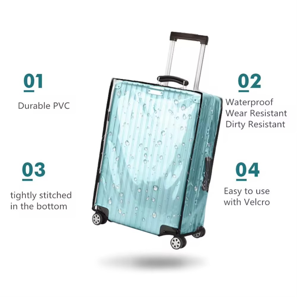 New Travel Luggage Protector C - Luggage Protective Cover Transparent recension och pris