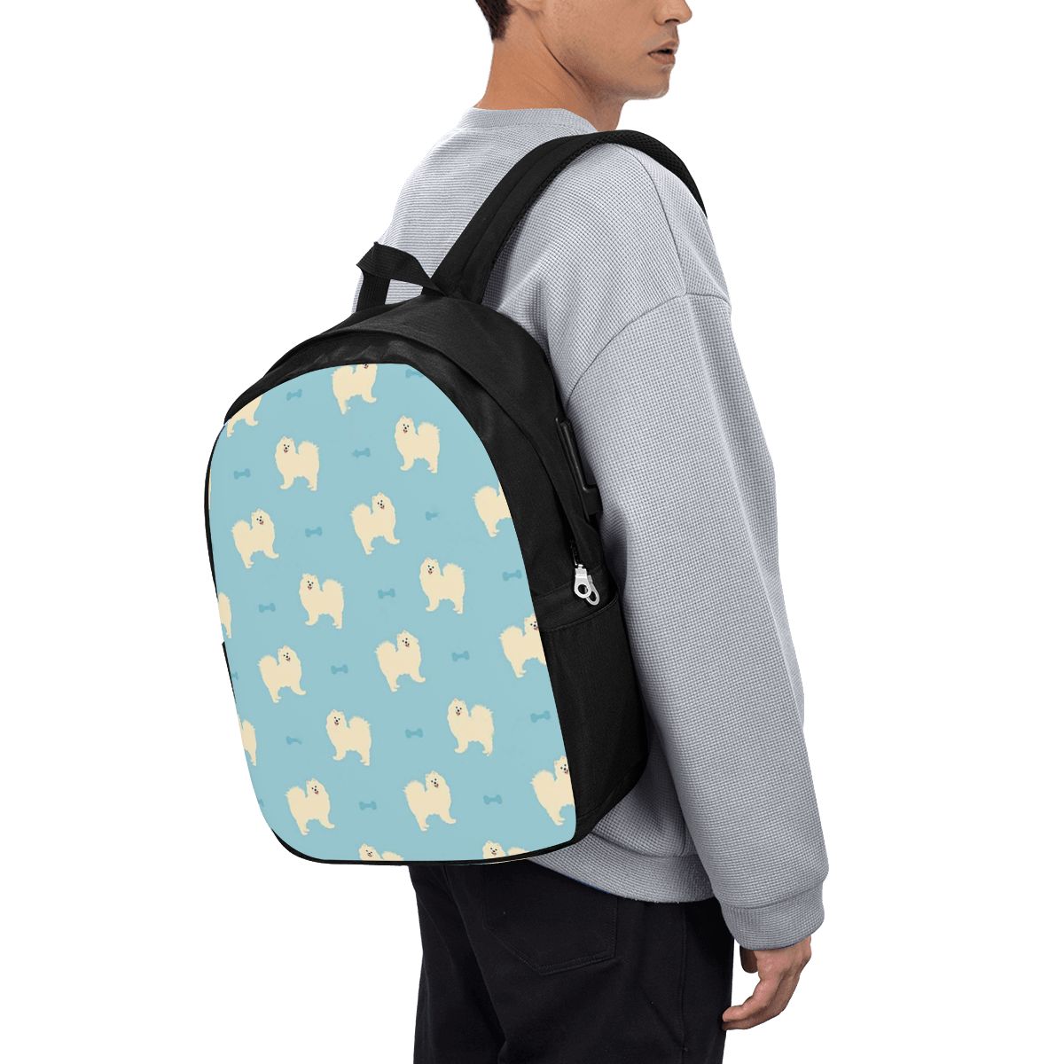 Samoyed Dog Backpack Travel No - Travel Bags recension och pris