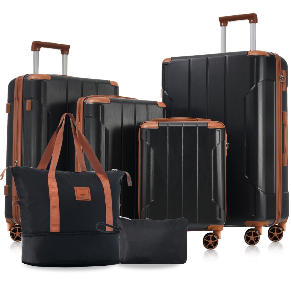 Hardshell Luggage Sets 6 Piece - Expandable Hard Shell Luggage Set recension och pris
