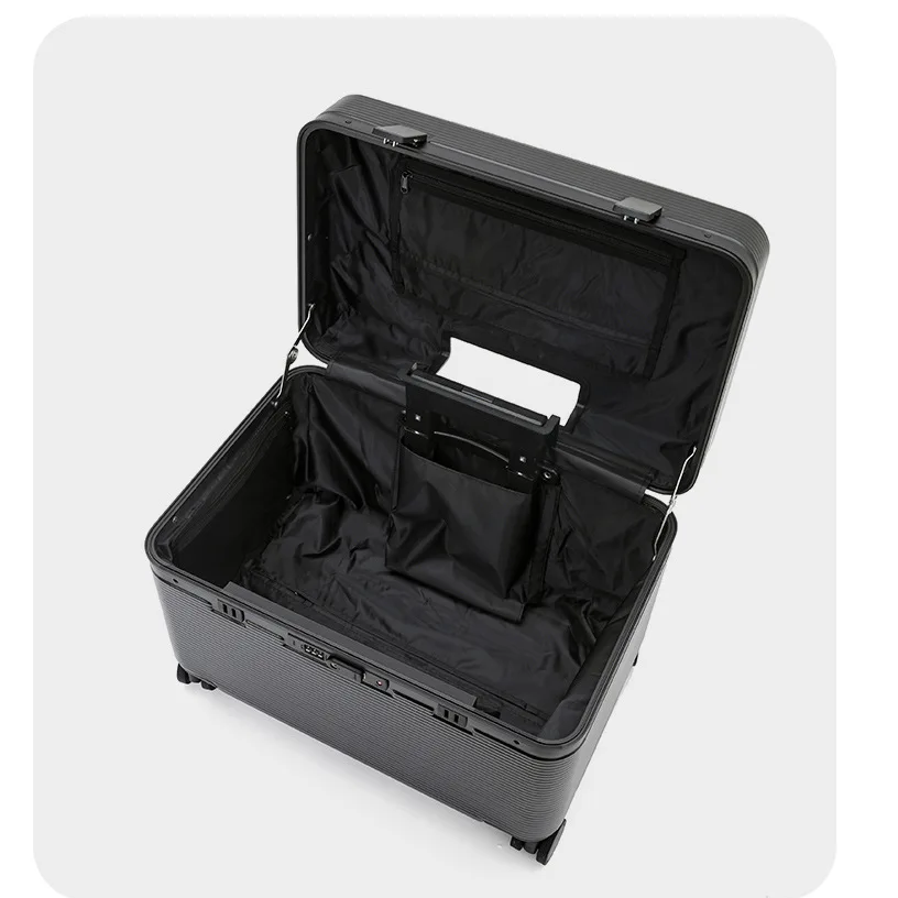 Bunnyfly Captain's Travel Case - Aluminum Frame Carry On Luggage recension och pris
