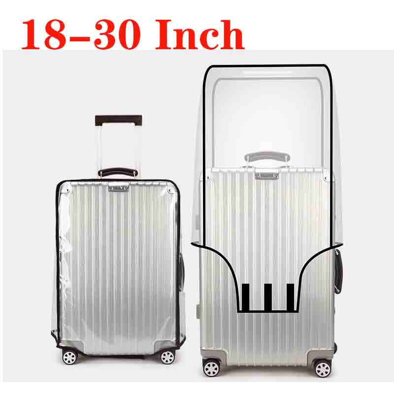 18-30 Inch Suitcase PVC Cover  - Waterproof Suitcase Cover Protector recension och pris