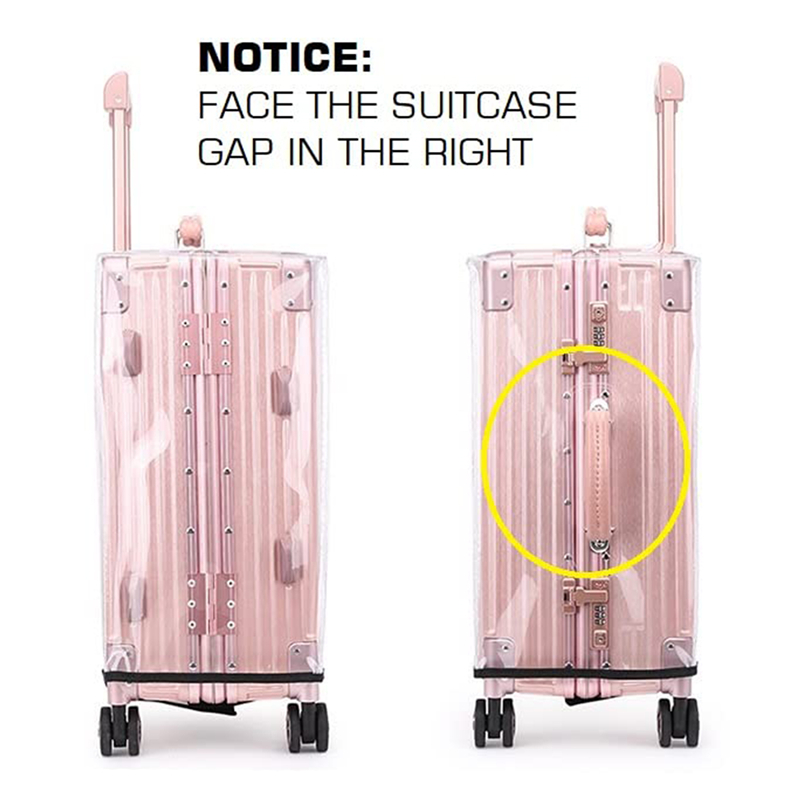 18-30 Inch Suitcase PVC Cover  - Waterproof Suitcase Cover Protector recension och pris