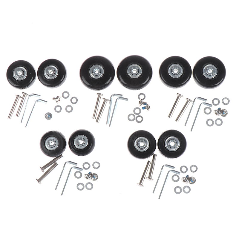 1Set OD 40-54mm Suitcase Parts - Silent Replacement Luggage Wheels recension och pris