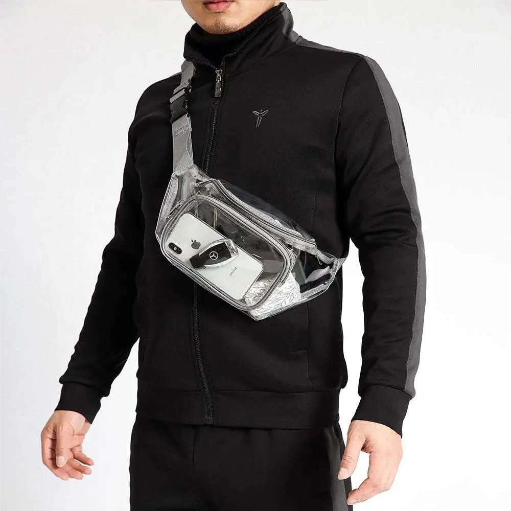 Clear Fanny Pack Transparent P - Handbags recension och pris