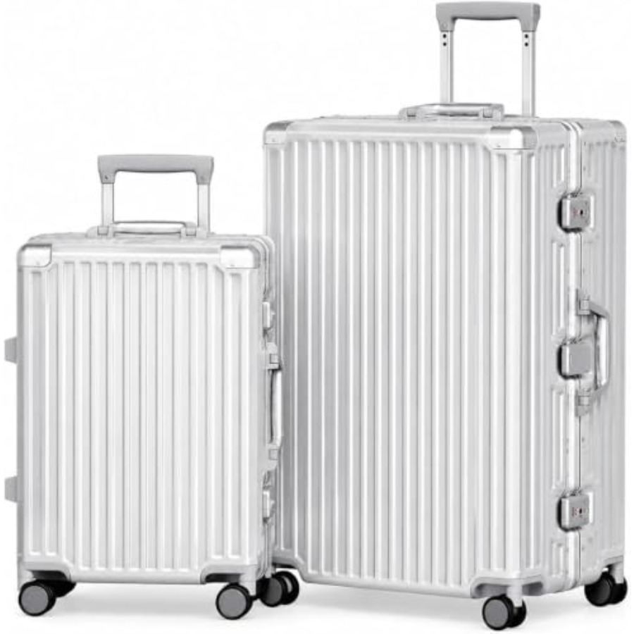 Luggage Sets 2 Pcs Aluminum Fr - Aluminum Frame Carry On Luggage recension och pris